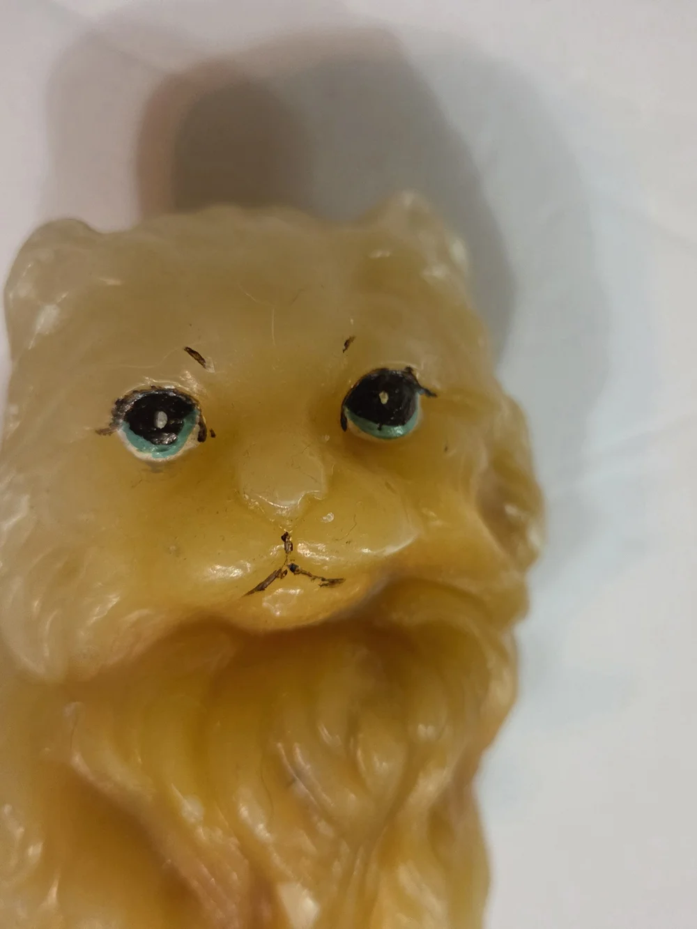 Cat Figure Candle Wax Single Wick Feline Retro Home Decor